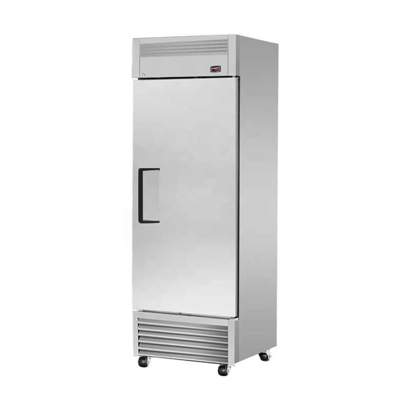 Commercial Hotel Kitchen Refrigerator Double Door Upright Freezer For Frozen Food