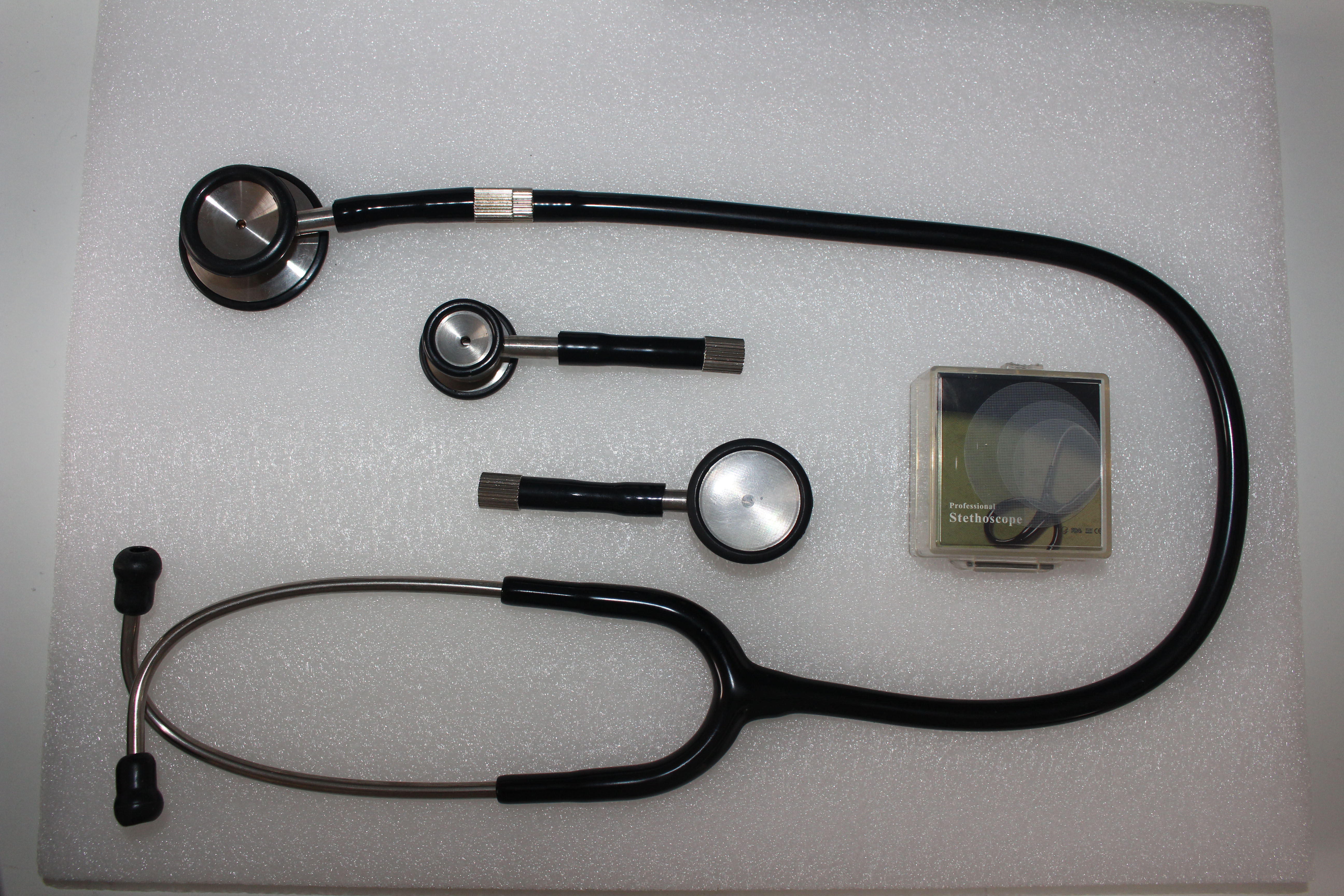 KT-120 double tube Cardiology Health Diagnostic Medical Single Head Dual Head Standard Zinc Alloy Stethoscope