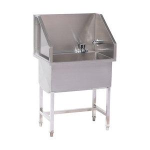 Excellent XYC-02 Stainless Steel Pet Dog Cat Grooming Tub Veterinary SPA Bath Water Tank