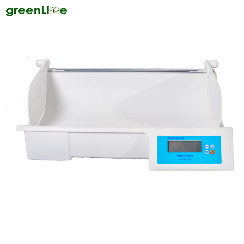 Excellent ACS-20B-YE 20KG Digital Baby Weighing Scale with Height Measurement Infant Weight Scale