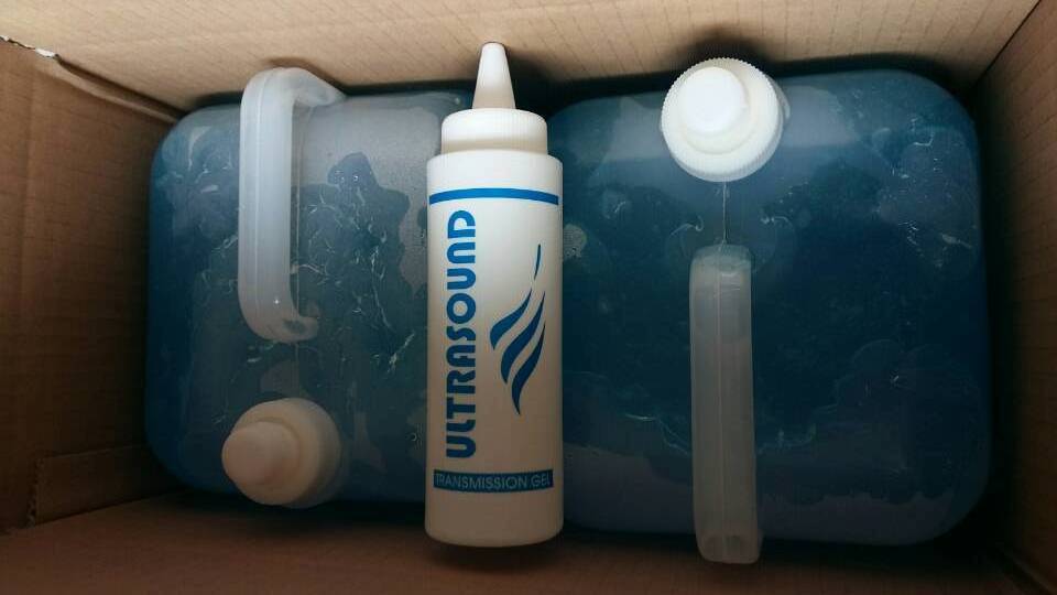 Good Quality Ultrasound Gel Jelly Blue Color 5KG Ultrasound Transmission Medical Gel Made in China