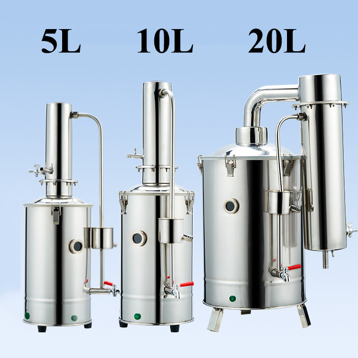 WD-S-Z05A Laboratory stainless steel water distiller in making distilled water