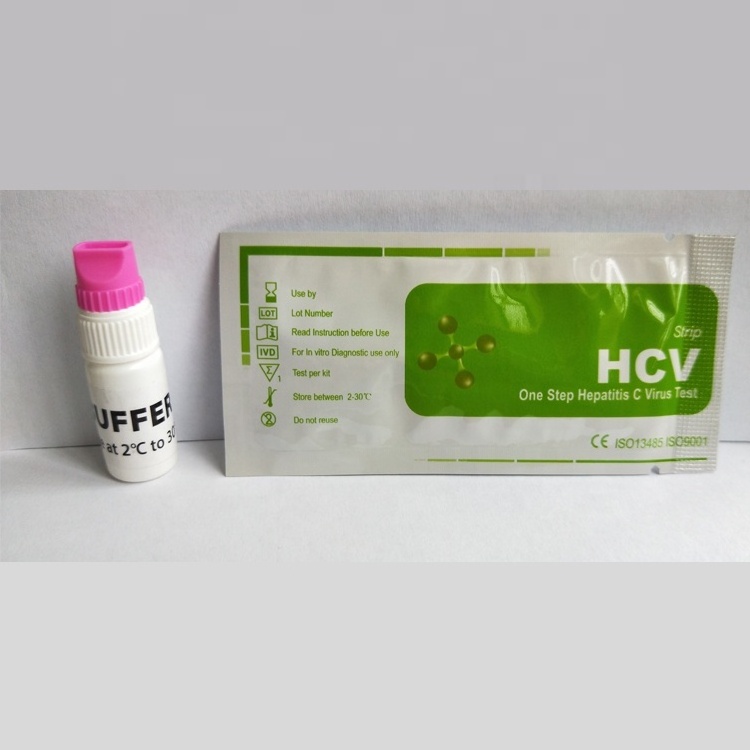 Best-selling one step rapid HCV Hepatitis C Virus Test strip test cassette kit price in stock for sale in stock