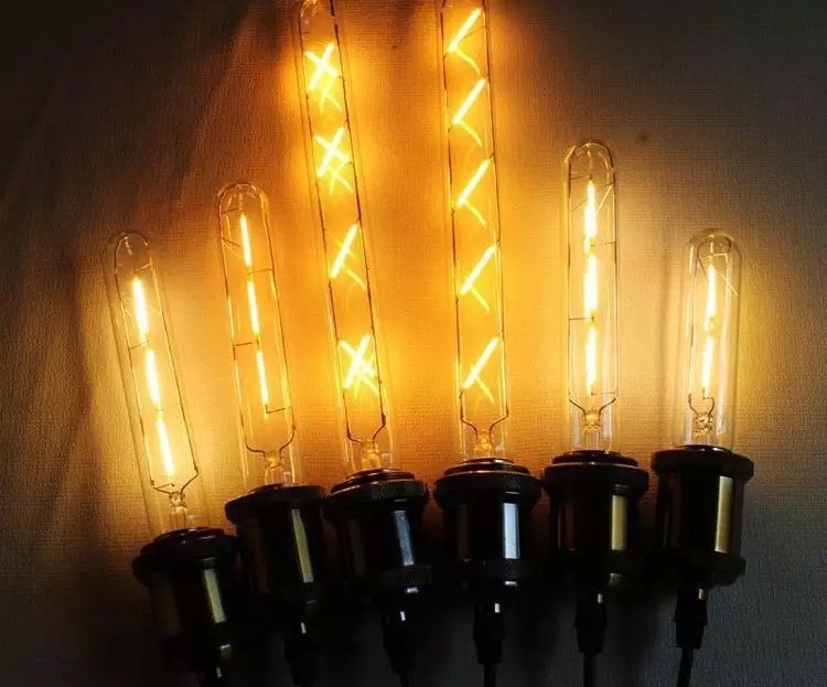 A60 ST64 C35 G80 G95 T10 T185 T300 High Quality china t Share Globe Candle inverter led Filament Bulb