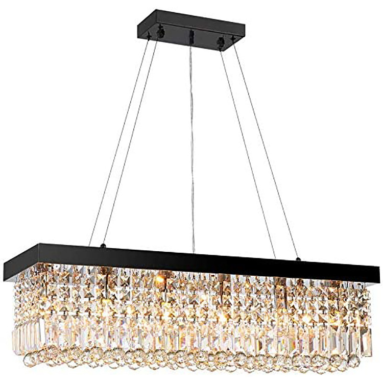 Customized Large Nordic living room lamp creative Modern Luxury Decorative Drop Light Crystal Pendant Light