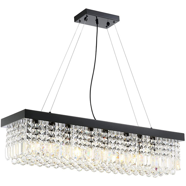 Customized Large Nordic living room lamp creative Modern Luxury Decorative Drop Light Crystal Pendant Light