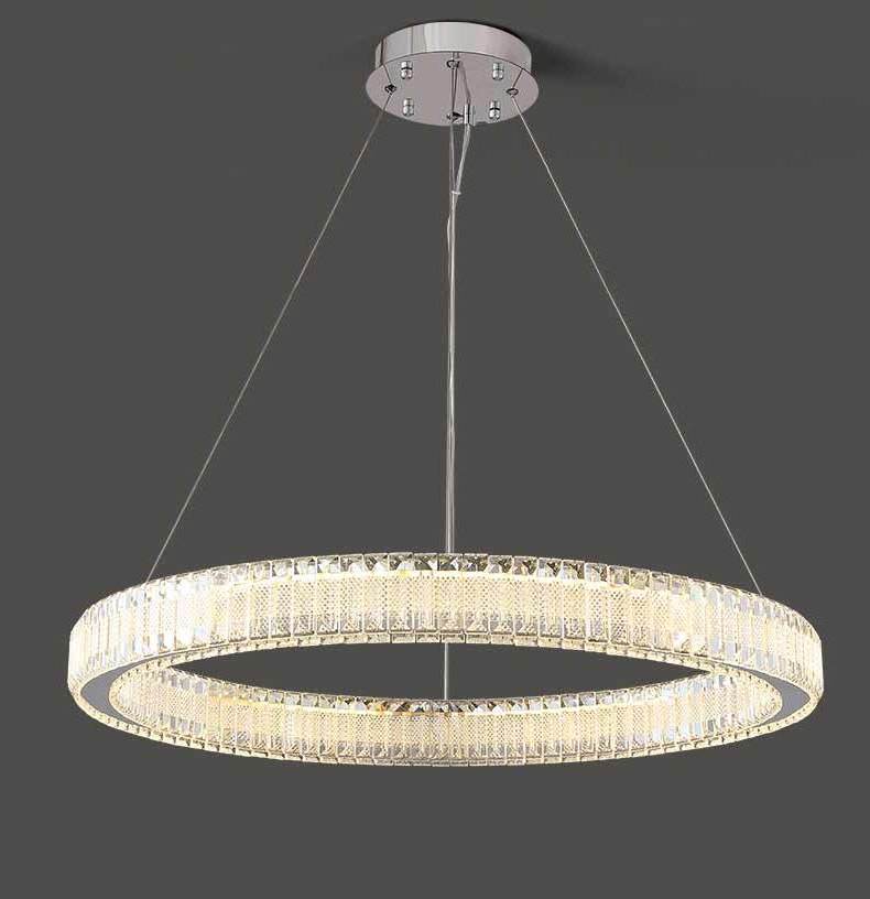 Modern Pendant Ceiling Lamps LED Crystal Chandelier Lights Hanging Light Fixture for Living Room new design lamp