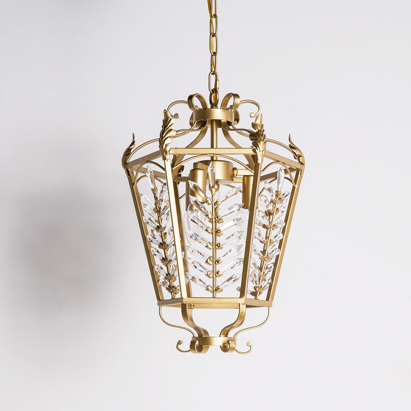 Classic French Style Luxury Louis XVIII Big chandelier pendent light carved brass light for high ceiling