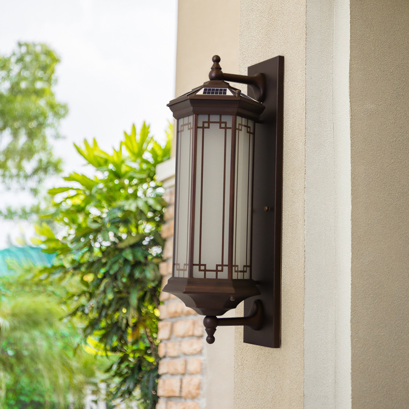 Old Fashion Style Classic Villa Outdoor Wall Lamp IP65 LED Waterproof Easy Installation Factory Price