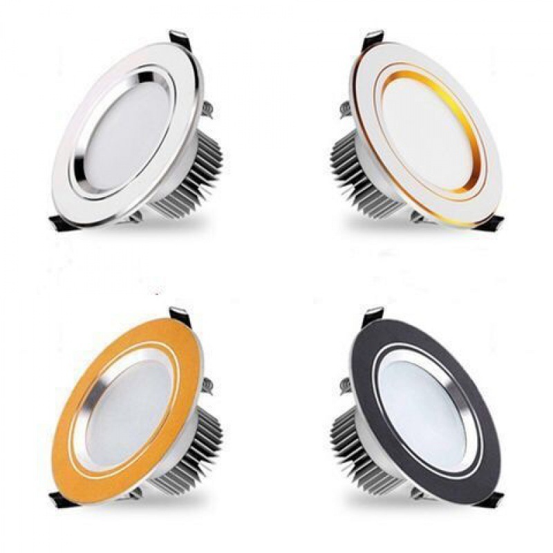 wholesale living room ceiling downlight 2.5 4 inch hole panel lamp LED aluminum embedded spot light Downlights Dimmable