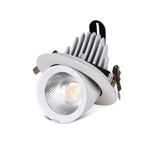 High Quality 7W 10W 15W 30W White Aluminum COB Indoor Recessed LED Spotlight Lamp Ceiling LED Spot Light