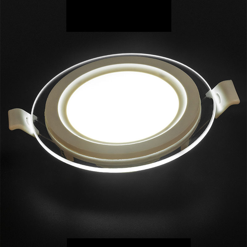 Super slim round 2.5/3/3.5/4/5/6/8/10 inch Modern gypsum recessed light Square led ceiling light down lamps