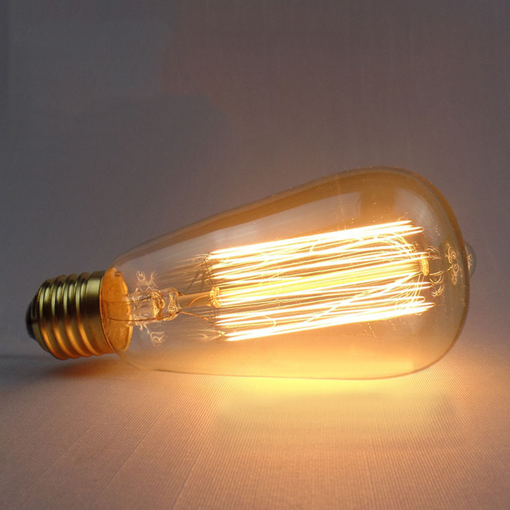 Candle Shape 110V 220V C35 E12 E14 Edison Vintage Incandescent Bulb Chandelier