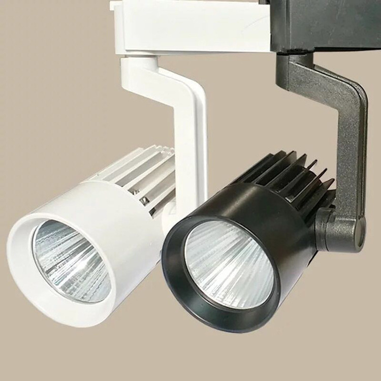 Housing modern Focus Lamp Retail Spot Lighting Fixtures Surface Mounted Spotlights Linear Magnetic Rail COB Led Track Light