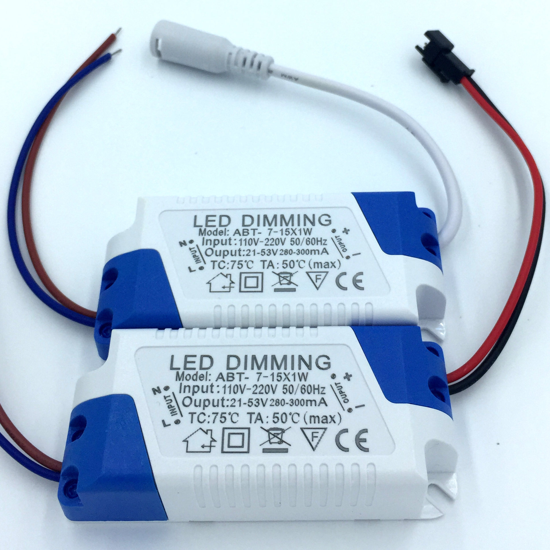 3w 4-7w 8-12w 12-18w 18-24w 24-36w 36-50w 50-60w 300mA 280mA 260mA led power supply 300mA led panel light driver