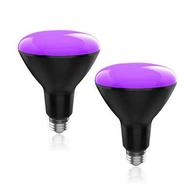 100w Equivalent BR30 LED UV Black Light Bulb 15W UVA 385 410nm for boby paint BestSuppliers