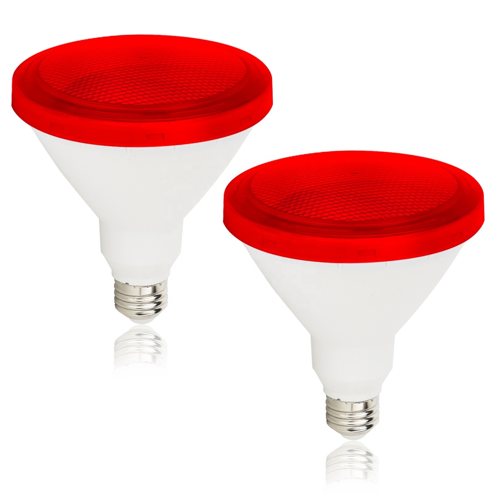 Par38 15W E26 red festival colored led light bulbs