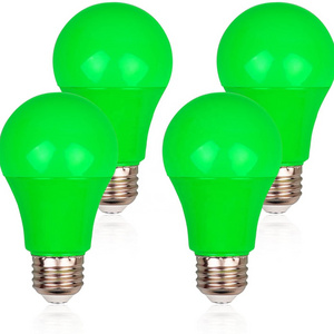 Green LED colored light bulbs festival christmas holiday night lighting bulb for home party decoration