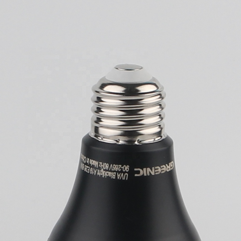 A19 8W E6 UV black light bulb ultraviolet halloween blacklight bulb