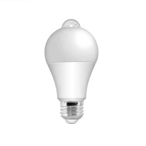 9W led light bulb with automatic PIR motion sensor and light sensor for ac and bulbs