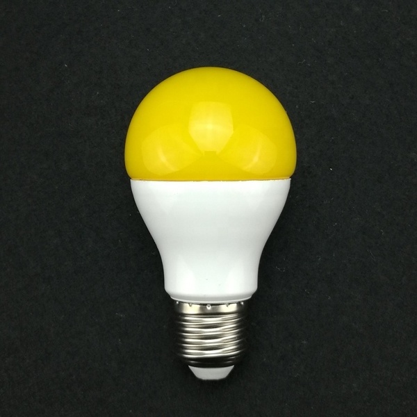 A60 yellow bug light LED mosquito repellent light bulbs