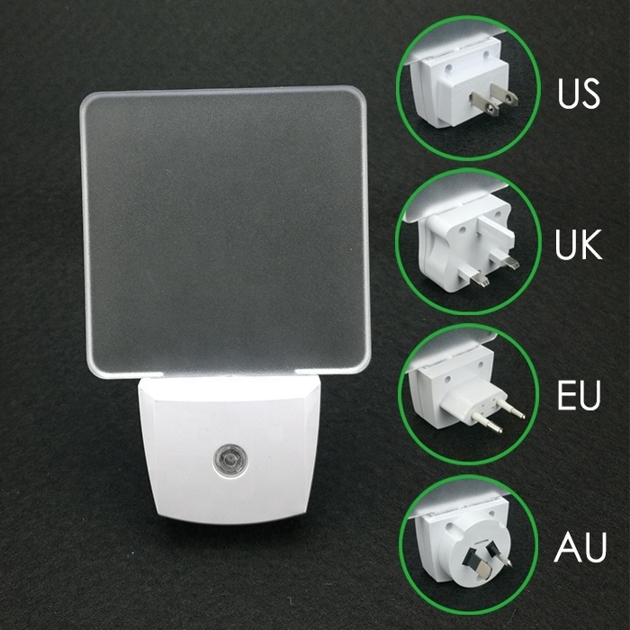 Modern automatic sensor led plug-in led small night light