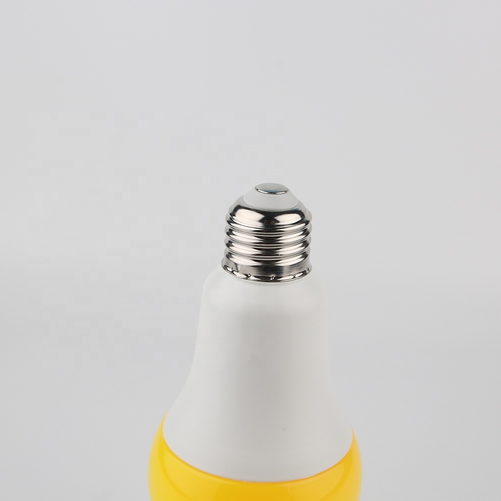 A21 E26 15W amber yellow mosquito bug repellent light bulb LED outdoor lights no blue light for Environmental protection