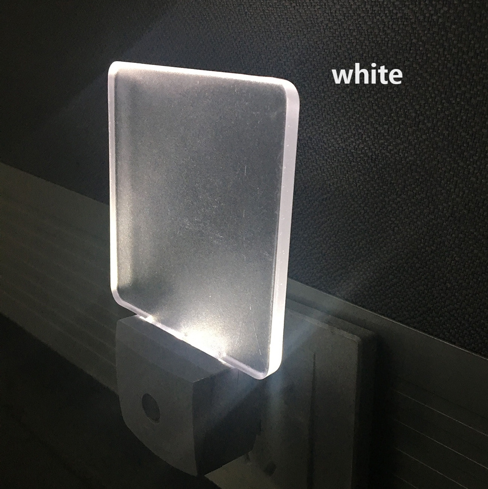 Plug in Wall White Led Light Bedroom Smart Auto Sensor Led Night Light Sleep