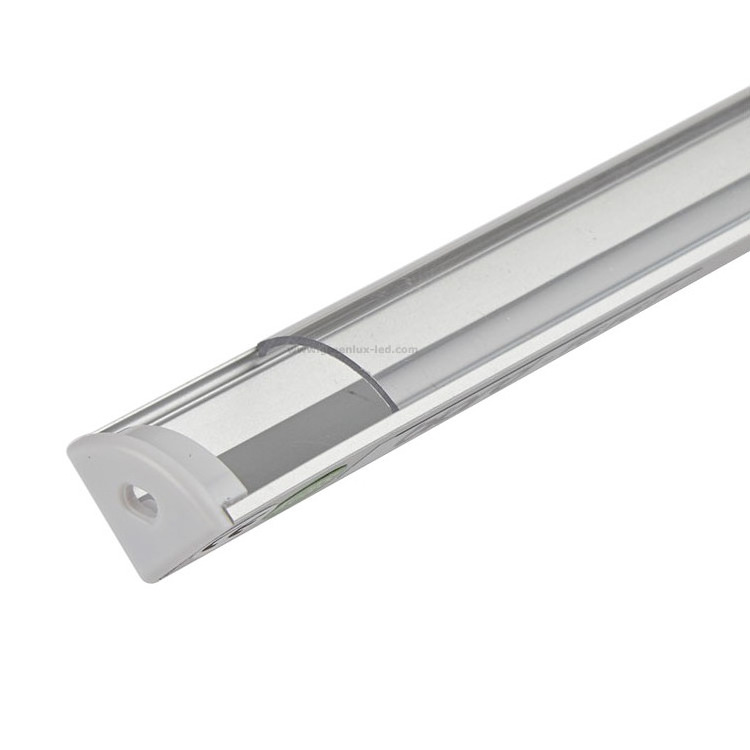 1616   corner aluminum led profile channels extrusion with square cover