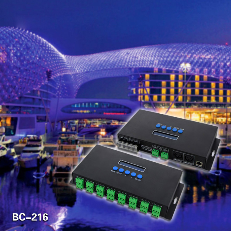 BC216 Controller Professional E1.31 protocol led controller rgb dmx512 master controller