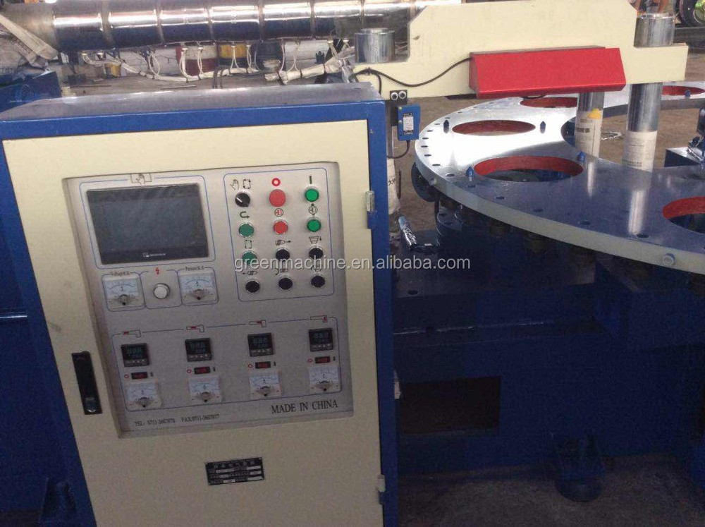 Full automatic Flip Flop Strap and Sole making Machine