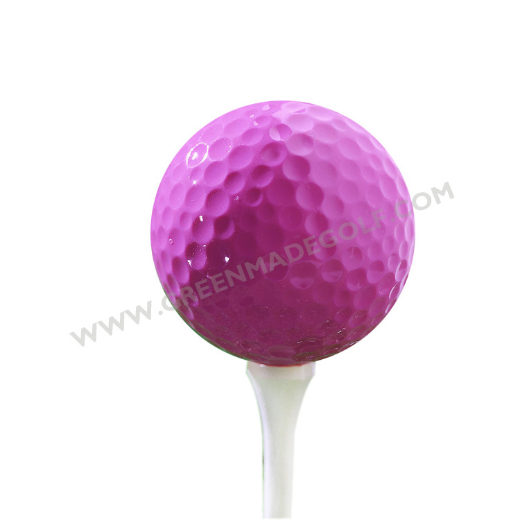 Flash range golf ball with logo printing, color golf balls