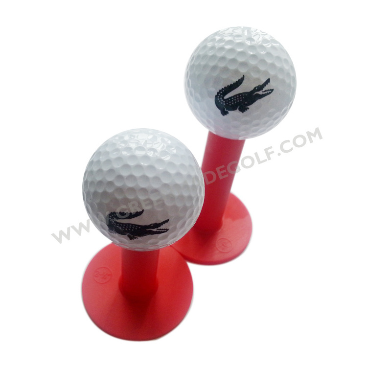 2 layer range golf ball, custom bulk colored plastic golf balls wholesale