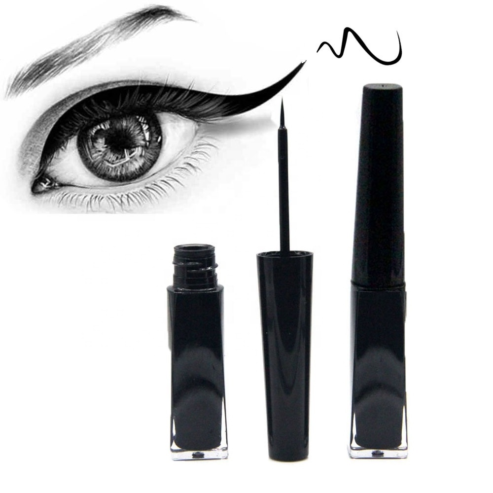 Professional manufacturer magnetic brown eyeliner liquid eyeliner glue with eyelash glue brush