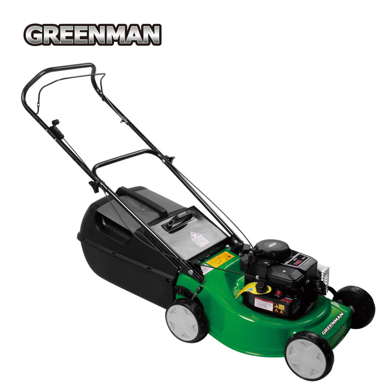 18inch grass cutting push lawn mower 460mm with gasoline engine