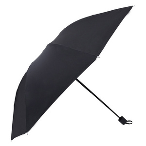 High Quality Windproof Pongee Fabric Rain,Travel 3 Folding Umbrella Automatic Folding Umbrella/