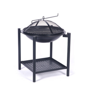 Smoke Portable Meat Cooker,Black Outdoor Vertical Charcoal 3 in 1Oven Smoker Grill/