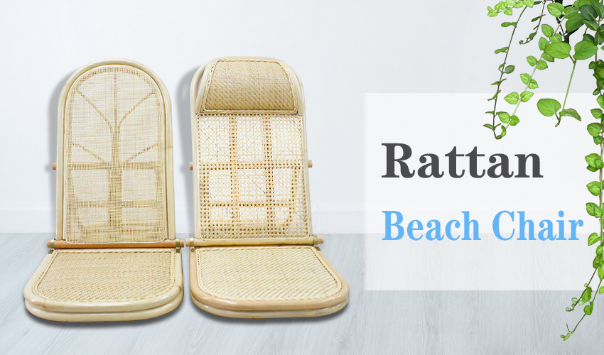 Garden Rattan Wicker Chairs Lounge Beach Chair Sun Swing Rattan Folding High Quality Outdoor Modern Wooden Rocking Chair