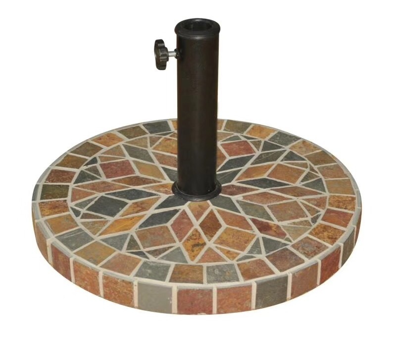 Fillable Round bases for Patio umbrellas Stand Water, Sand Filled Parasol bases/