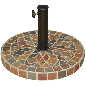 Fillable Round bases for Patio umbrellas Stand Water, Sand Filled Parasol bases/