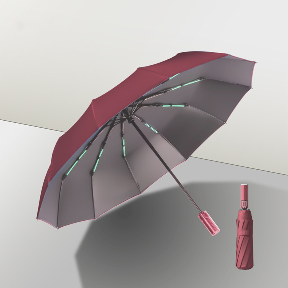 Unique Business GiftsHot Sell Foldable,8K Advertising Full AutomaticFolding Sun  Rain Umbrellas/