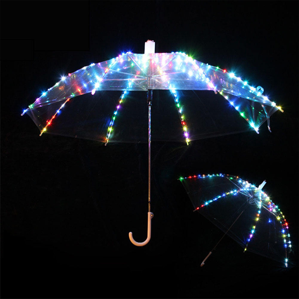 Led Umbrellas with Led Light Glow in Rain Umbrellas,of led light electronic light LED Umbrellas/