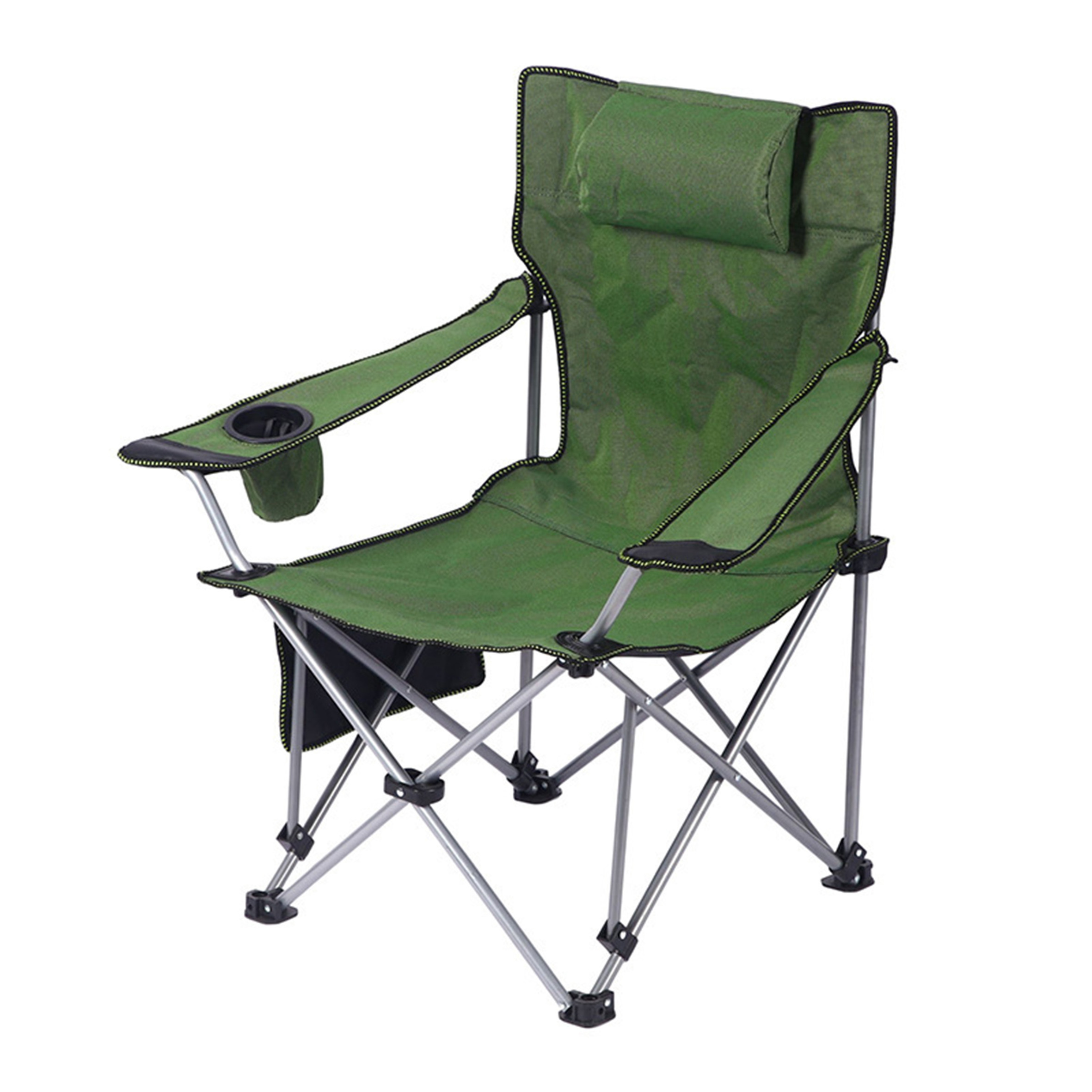 Portable Double Seats Folding Beach,Chairs With Hanging Handel For Camping And Travelling/