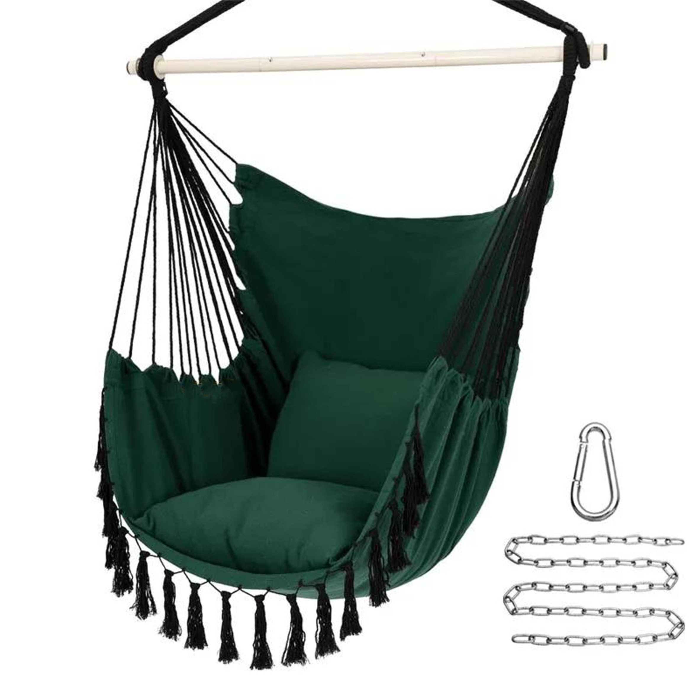 Wholesale Classic 3 Seater Cushioned Canopy Swing Chairs Hammock Patio,Swing Furniture Aluminium Frame Garden Swing Chairs/