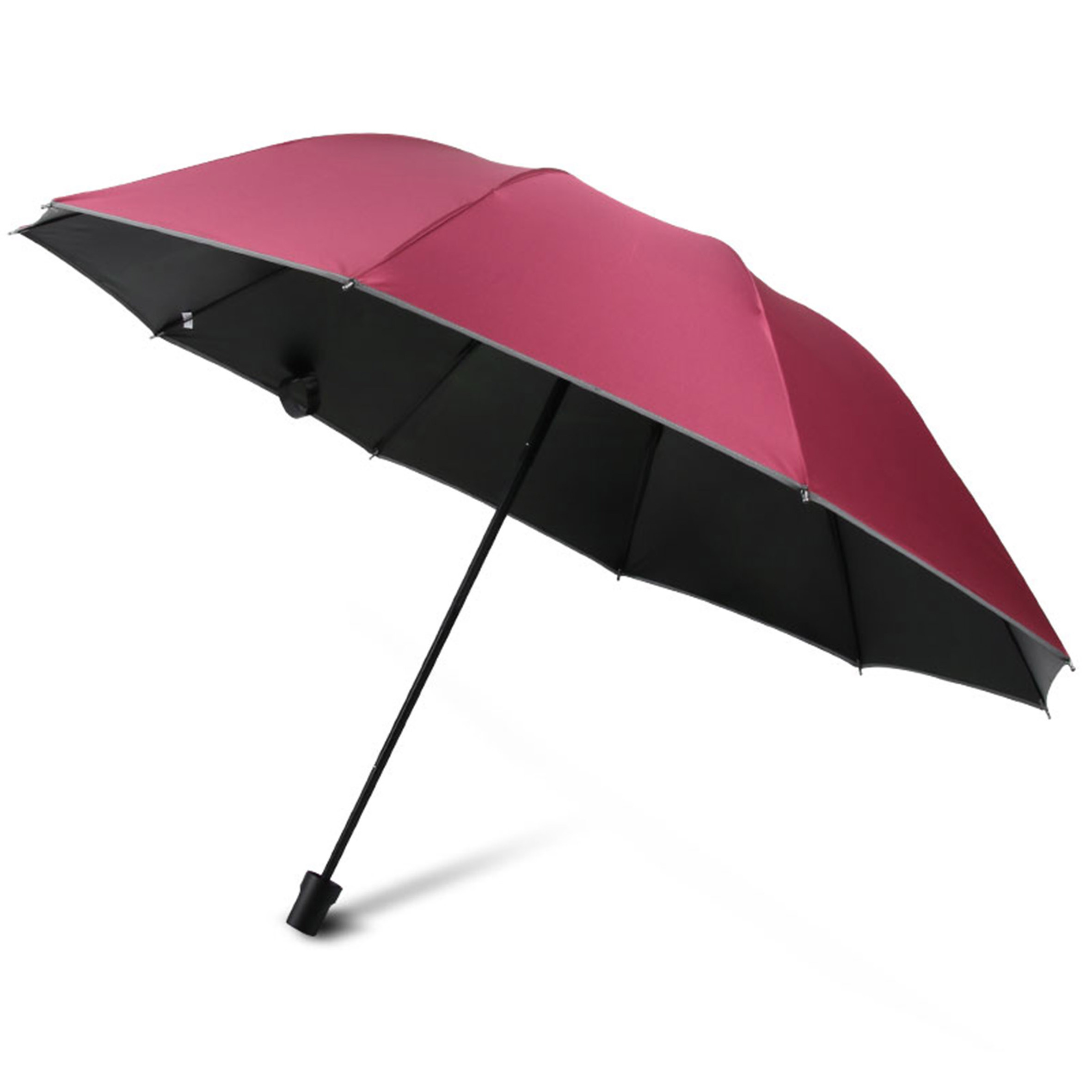 Wind Resistant Fully-Automatic Umbrella Rain For,Men 3 Folding Parasol Compact Large Travel Business Car 10K Umbrella Supplier/