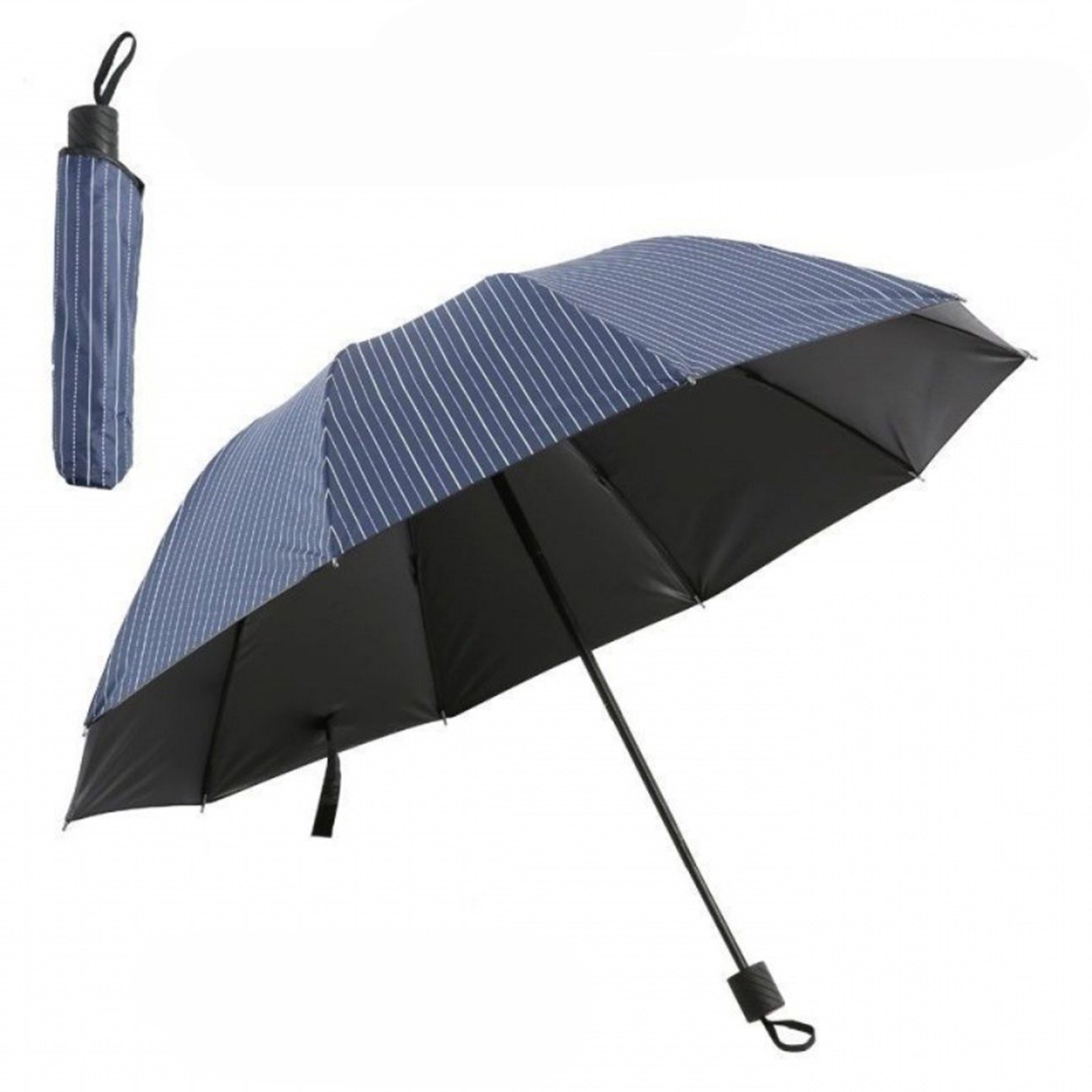 21 Inch 8 K Wholesale Classic,Plaid Umbrella Custom Logo Print3 Folding Umbrella Rain Promotional Cheap Umbrellas/