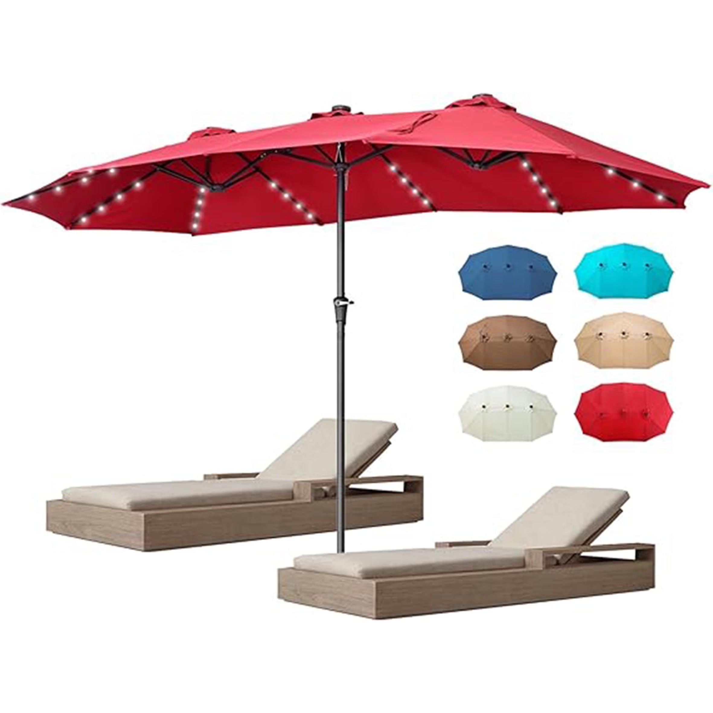 Anti Weather Solution Custom Outdoor HeavyPool Centerpole Folding Sun umbrellas for Sale