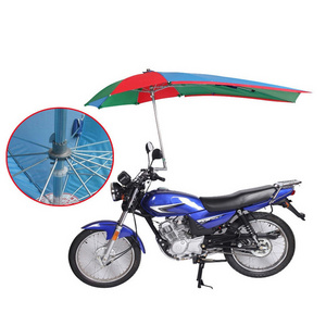 Sunshade Motorcycle Oxford Umbrella Full Cover Scooter Motorcycle Umbrella Covered Electric Bike Umbrella Waterproof Windproof