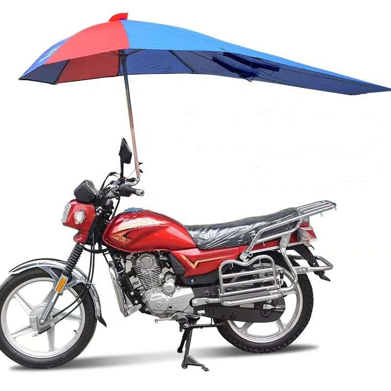 Motorcycle Motor Van Bicycle Electric Bike Cycle Raincoat Windproof Sunshade Oxford Rain Umbrella Full Cover Scooter Umbrella