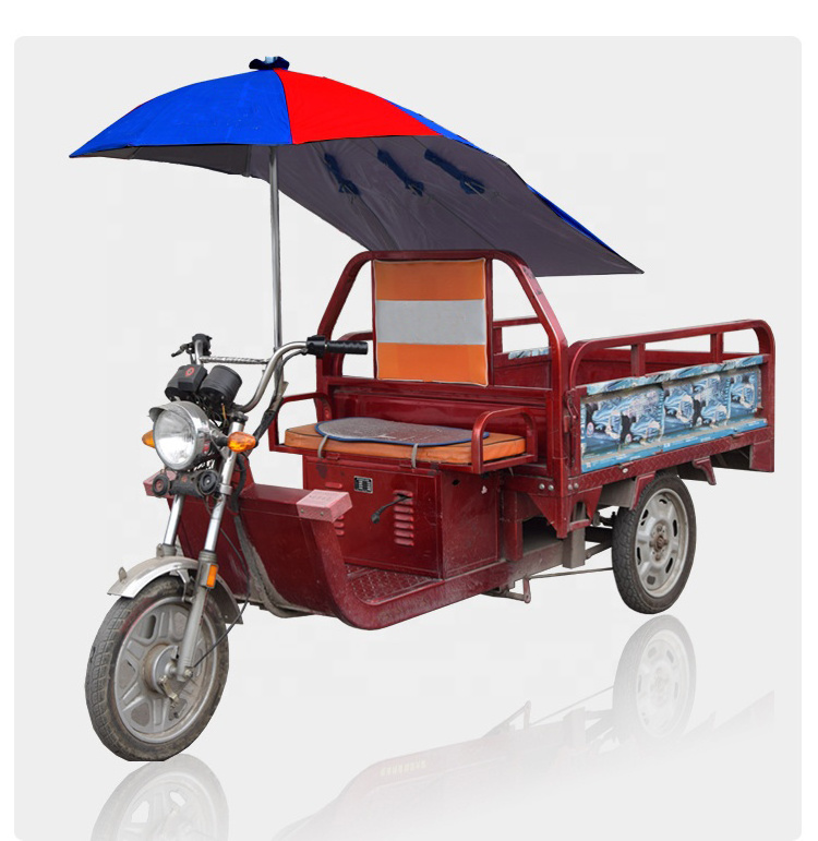 Universal Electric Motorcycle Sunshade Cover Transparent Scooter Rain Waterproof Umbrella Canopy Sun Umbrella Canopy